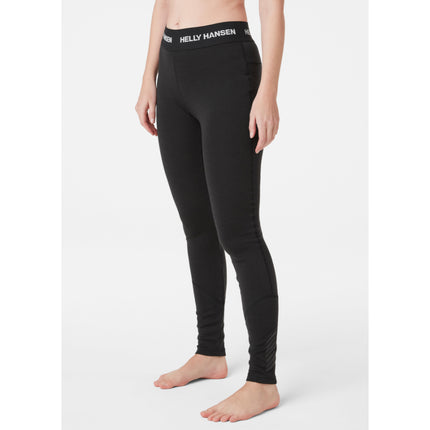 Helly Hansen LIFA Merino Midweight Thermobroek Dames Zwart