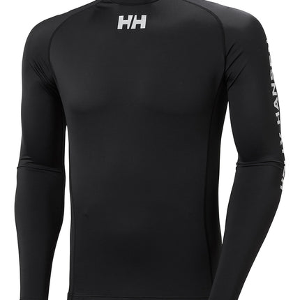 Helly Hansen Lycra Shirt Lange Mouwen Heren Zwart
