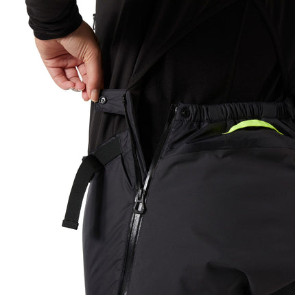 Helly Hansen Zeilbroek Salopette Midlayer Aegir Zwart Taille En Zijrits