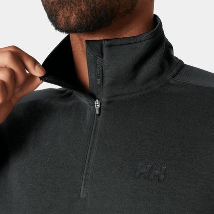 helly-hansen-pully-heren-hp-halve-rits-zwart-onbody-feature