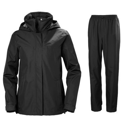 Helly Hansen Regenpak Dames Aden Zwart