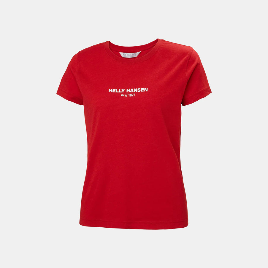 Helly Hansen RWB Graphic T-shirt Ladies Red