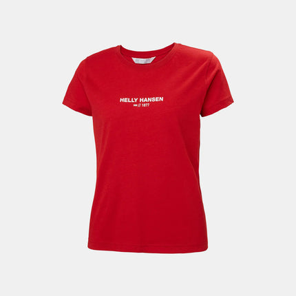 Helly Hansen RWB Graphic T-shirt Ladies Red