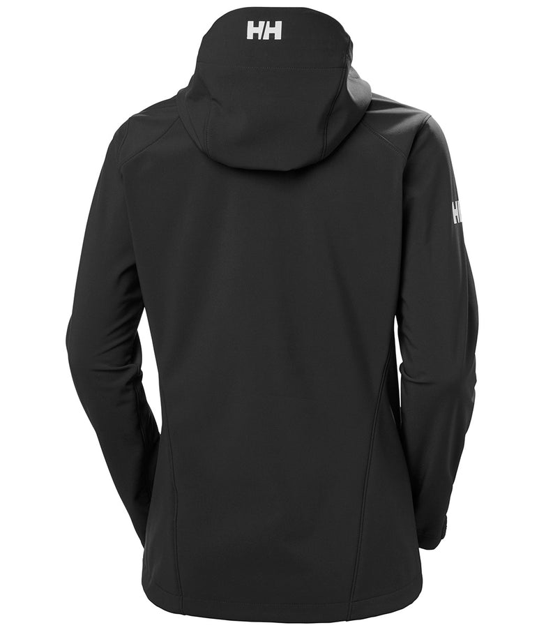 Helly Hansen Softshell Jas Dames Paramount met Capuchon Zwart