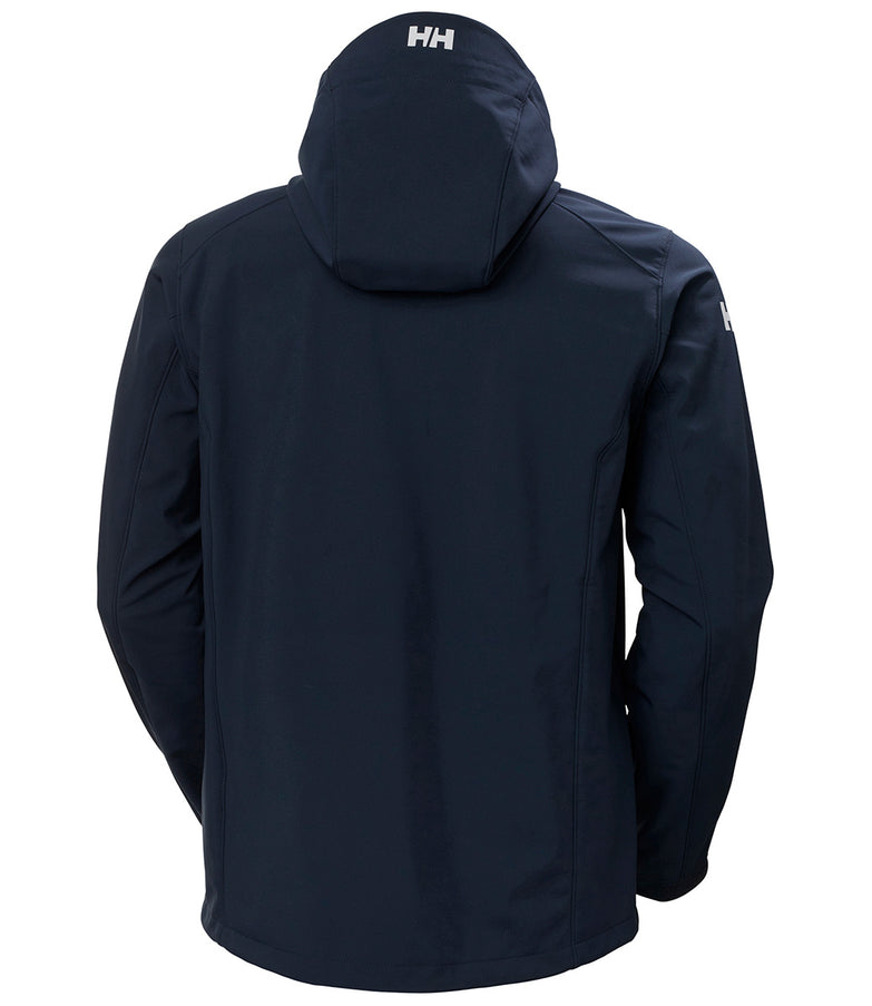 Helly Hansen Softshell Jas Heren Paramount met Capuchon Donkerblauw