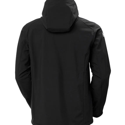 Helly Hansen Softshell Jas Heren Paramount met Capuchon Zwart