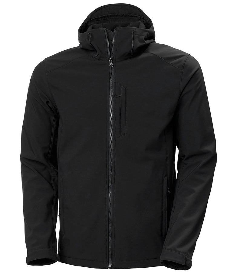 Helly Hansen Softshell Jas Heren Paramount met Capuchon Zwart