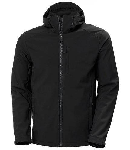 Helly Hansen Softshell Jas Heren Paramount met Capuchon Zwart