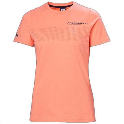Helly Hansen T-shirt Ladies Ocean Race Pink