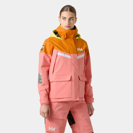 Helly Hansen Zeiljas Dames Pier 4.0 Roze/Oranje