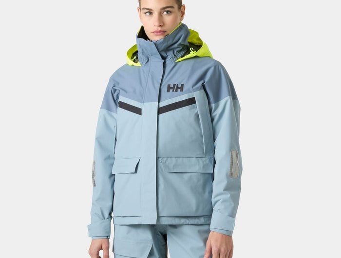 Helly Hansen Zeiljas Dames Pier 4.0 Grijsblauw