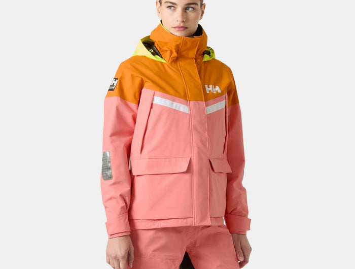 Helly Hansen Zeiljas Dames Pier 4.0 Roze/Oranje