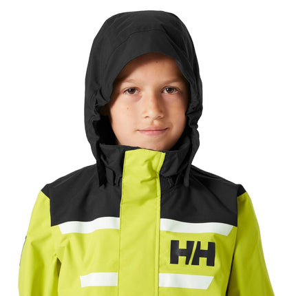 Helly Hansen Zeiljas Kind Salt Port 2.0 Lime Capuchon