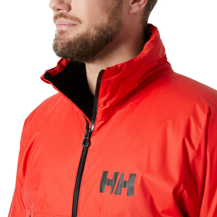 Helly Hansen Zeiljas Midlayer Aegir Rood Kraag Met Fleece