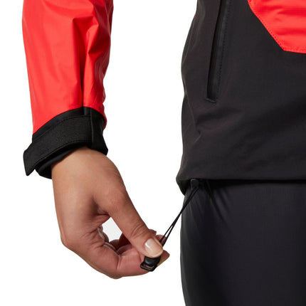 Helly Hansen Zeiljas Midlayer Aegir Rood Verstelbare Onderzoom