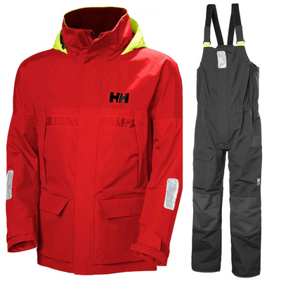Helly Hansen Zeilpak Heren Pier 4.0 Alert Rood/Zwart