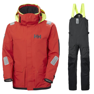 Helly Hansen Zeilpak Heren Skagen Pro Rood/Zwart