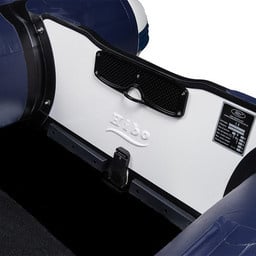 HIBO HIBO Airdeck Rubberboot Style Donkerblauw/Wit 2.30