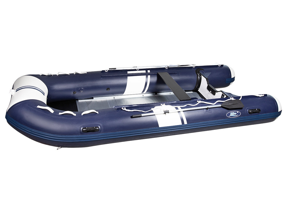 HIBO HIBO Airdeck Rubberboot Style Donkerblauw/Wit 3.00