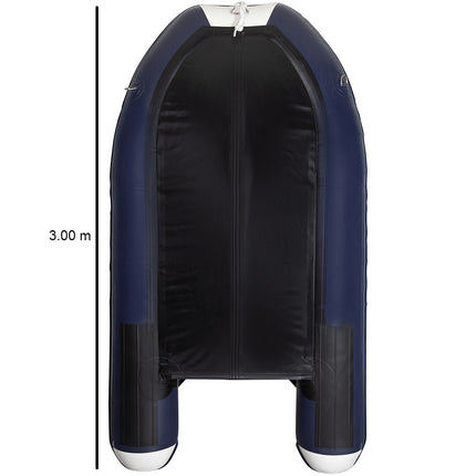 HIBO HIBO Airdeck Rubberboot Style Donkerblauw/Wit 3.00