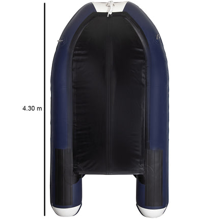 HIBO PRO Rubberboot Style Donkerblauw/Wit 4.30