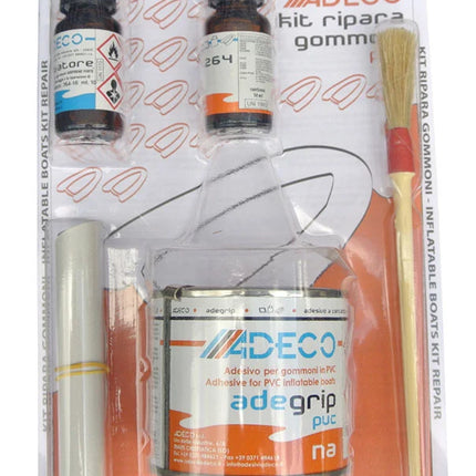 Hibo PVC Rubberboot 2 componenten Reparatie Set