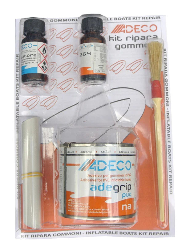 Hibo PVC Rubberboot 2 componenten Reparatie Set