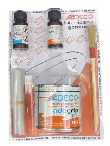 Hibo PVC Rubberboot 2 componenten Reparatie Set