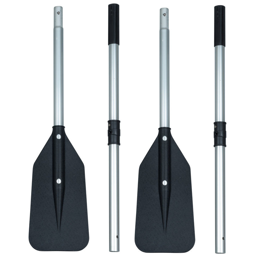 HIBO Rubberboot Peddels Set Zwart