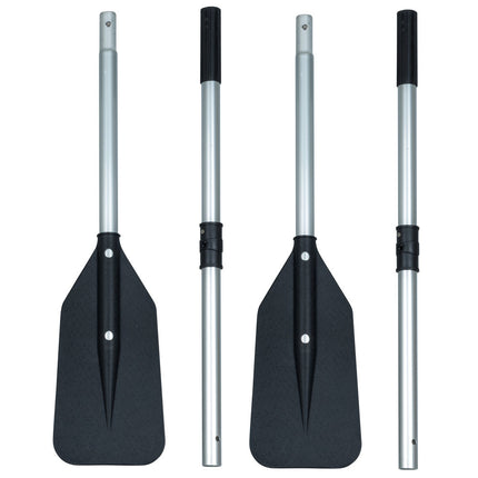 HIBO Rubberboot Peddels Set Zwart