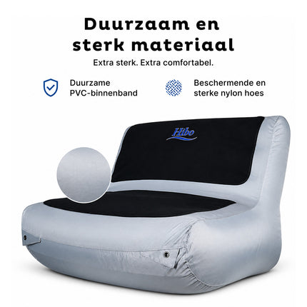 HIBO Rubberboot Zitbank Opblaasbaar