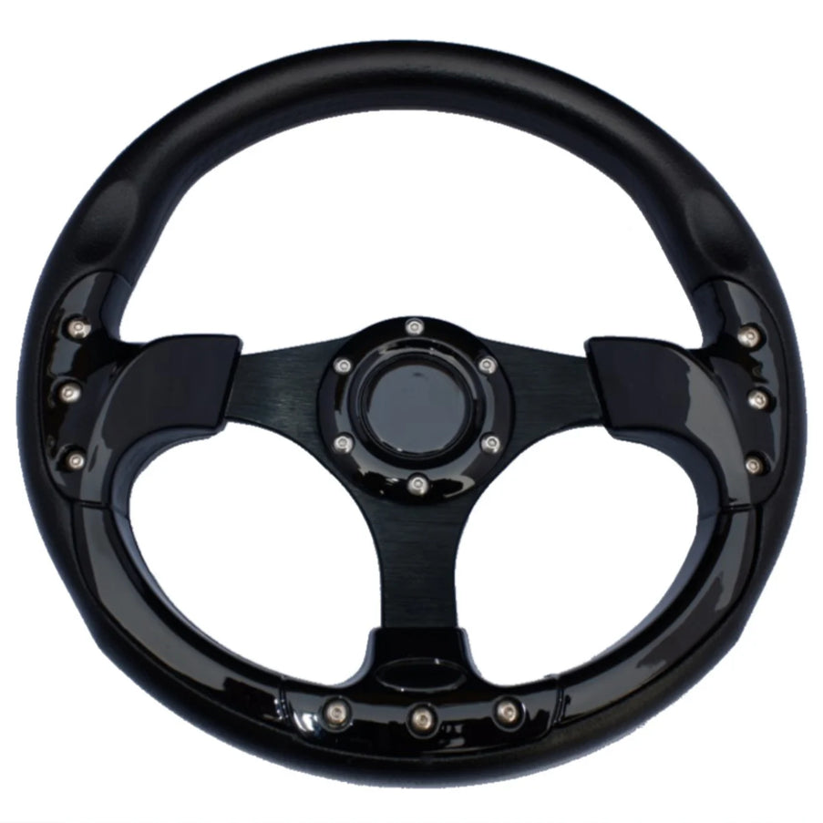 EvoNautic Sport Stuurwiel Boot Hoogglans Zwart