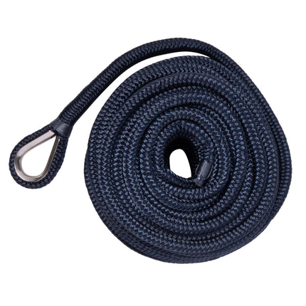 Hollex Ankerloodlijn Donkerblauw 12 mm 30 mtr