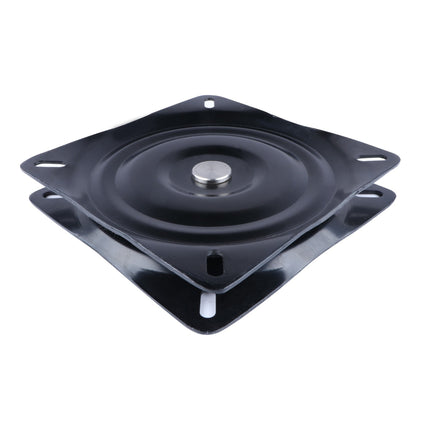 Hollex Draaiplateau Boot Aluminium Zwart Stoeldrager 15x17cm