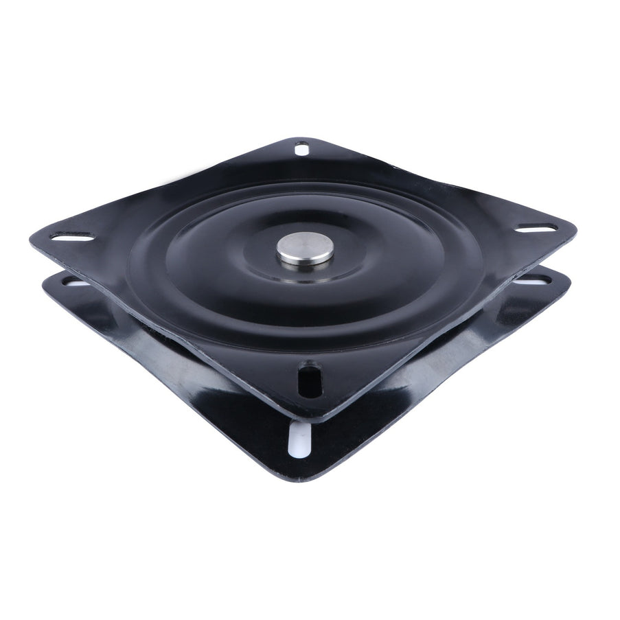 Hollex Draaiplateau Boot Aluminium Zwart Stoeldrager 15x17cm