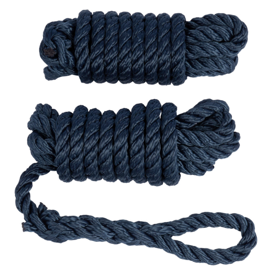 Hollex Hollex Fenderlijn 8 mm 2.5 m 3-strengs 2 stuks Donkerblauw