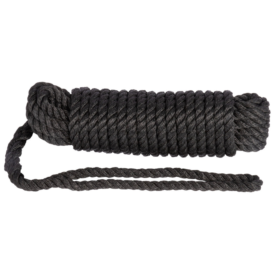 Hollex Hollex Landvast 10 mm 10 m 3-strengs Zwart