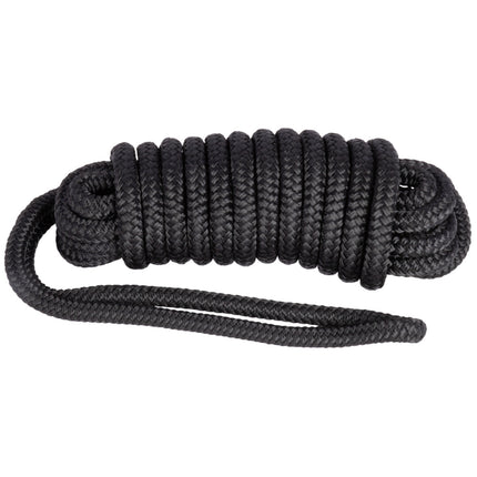 Hollex Landvast 12 mm 10 m 16-strengs Zwart