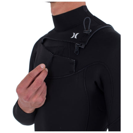 Hurley Hurley Wetsuit Heren Advantage 4/3mm Zwart 2023