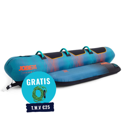 JOBE Funtube Banaan Chaser 3 persoons Teal