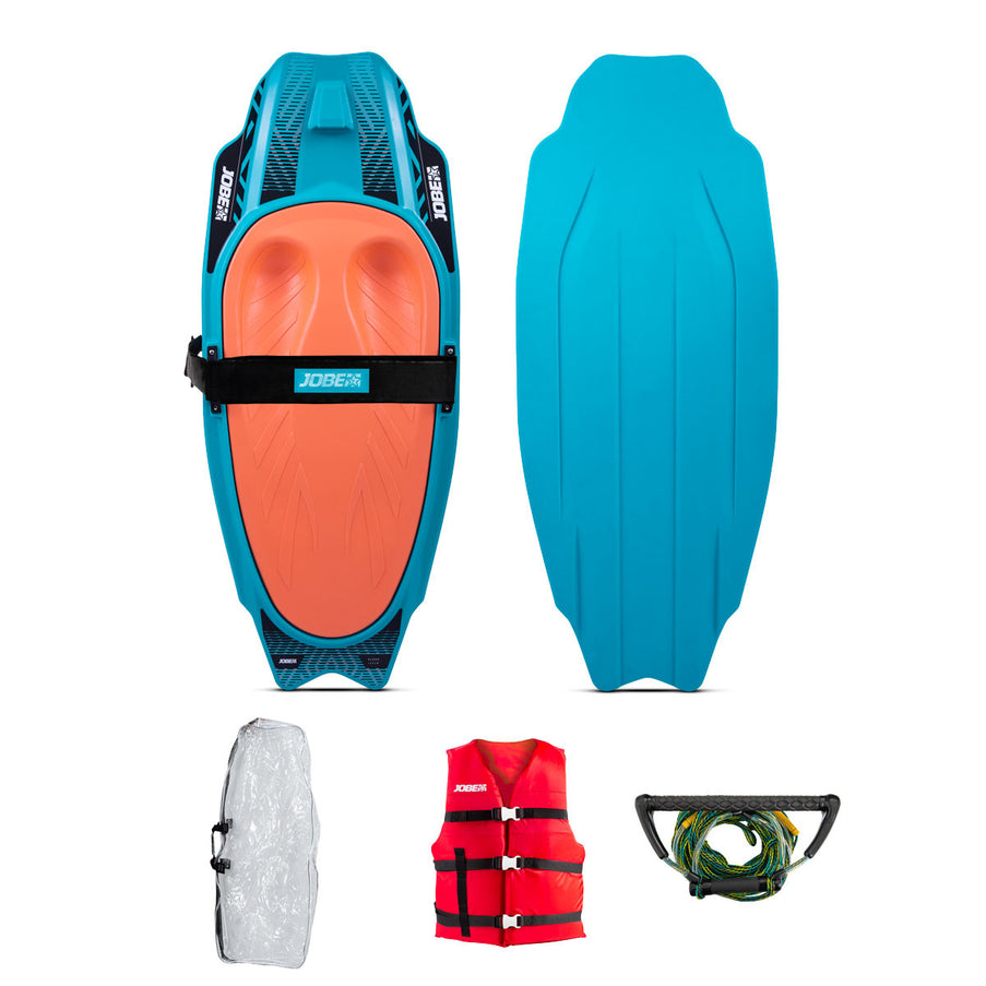 JOBE JOBE Kneeboard Slash Teal Package
