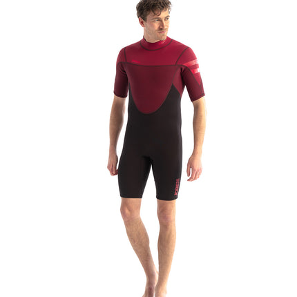 JOBE JOBE Shorty Wetsuit Heren Perth 3/2 Rood