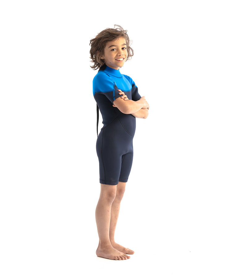 JOBE JOBE Shorty Wetsuit Kind Boston 2mm Blauw