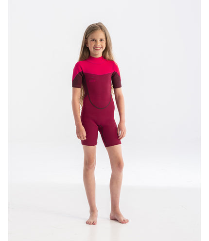 JOBE JOBE Shorty Wetsuit Kind Boston 2mm Roze