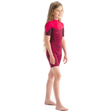 JOBE JOBE Shorty Wetsuit Kind Boston 2mm Roze