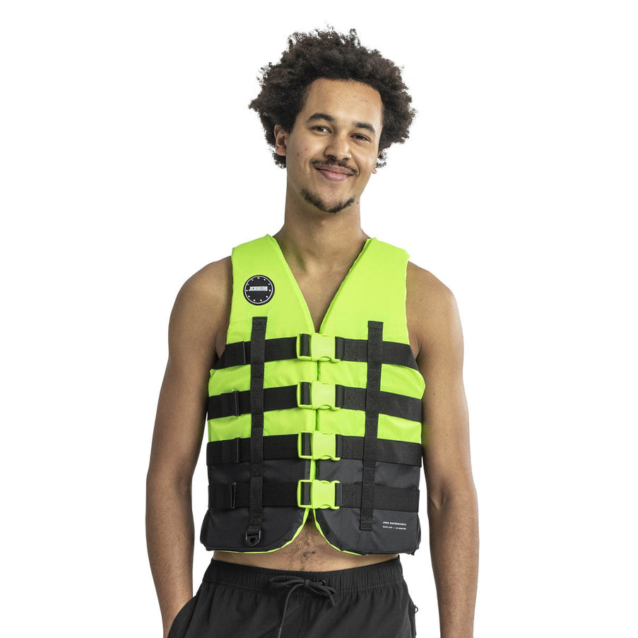JOBE JOBE Zwemvest Unisex 4 Buckle Lime