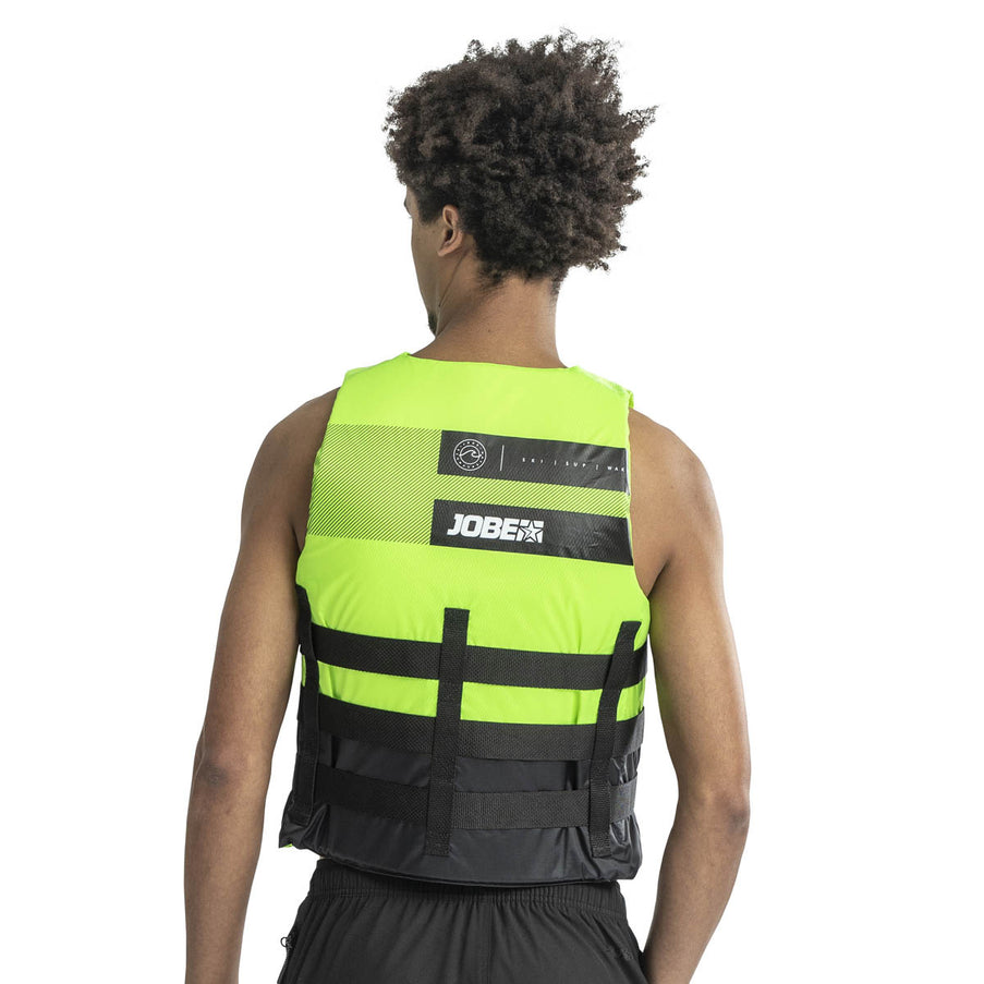 JOBE JOBE Zwemvest Unisex 4 Buckle Lime