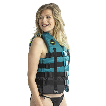 JOBE JOBE Zwemvest Unisex 4 Buckle Teal