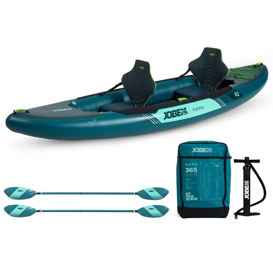 jobe-opblaasbare-kayak-gama-package-groen-voor