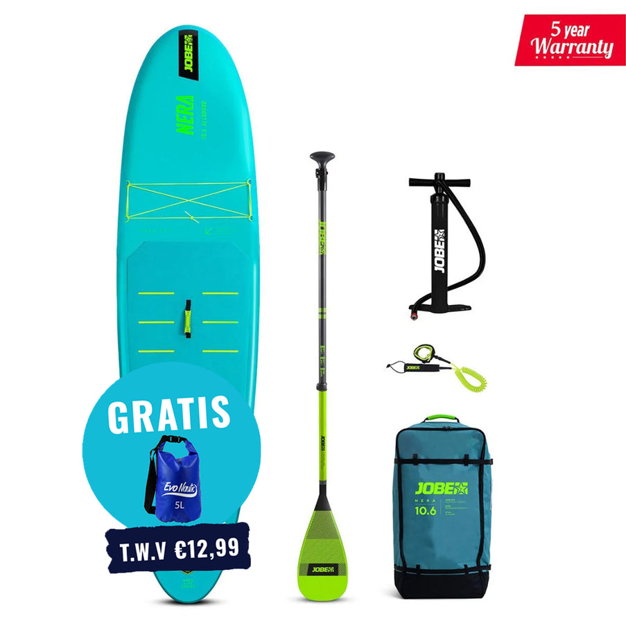 JOBE Opblaasbare SUP Nera 10.6 Package